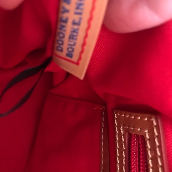 Dooney & Bourke Aimee Shoulder Bag Gingham Plaid Coated Canvas & Leather - Picture 2 of 9